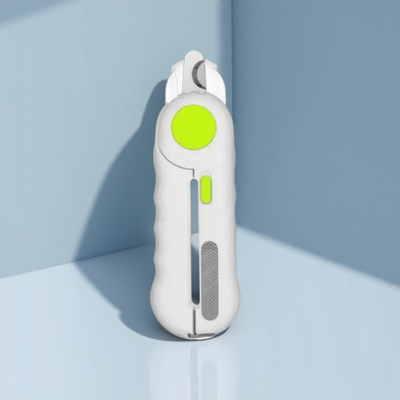 Happy Pet Pantry Premium LED Pet Nail Clippers For Dogs & Cats Safe Grooming Trimmer green