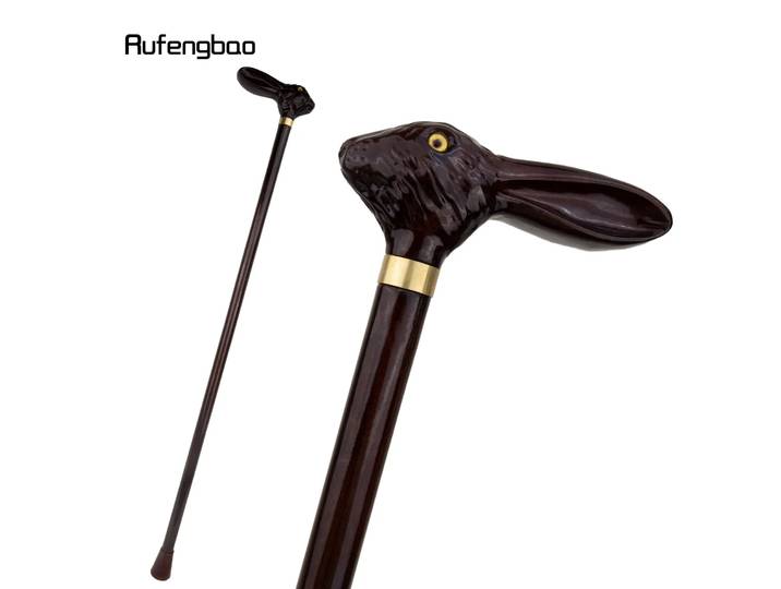 Bâton de marche en bois lapin à Joint unique, à la mode, pour Vampire, Cospaly, canne de fête, baguette de Mace, Crosier, 93cm, canne de scène de Performance