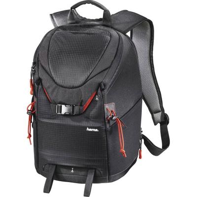 HAMA Fotorucksack "Kamerarucksack f. DSLR Kamera Objektive Zubehör Tablet Profitour 180", schwarz, B/H/T: 28,4cm x 23,2cm x 39,6cm, Rucksäcke