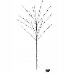Lichterbaum Leuchtbaum Lichter Baum Weihnachtsdeko Dekoration mehrfarbig 80 LED