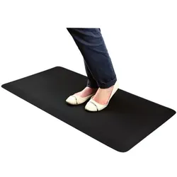 FLOORTEX Anti-Ermüdungsmatte »AFS-TEX System 3000«, rechteckig 50x100 cm, für alle Bodena schwarz, 50 cm