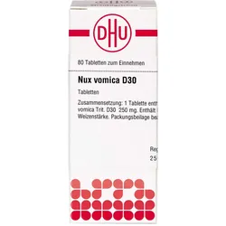 Nux Vomica D30 80 ST