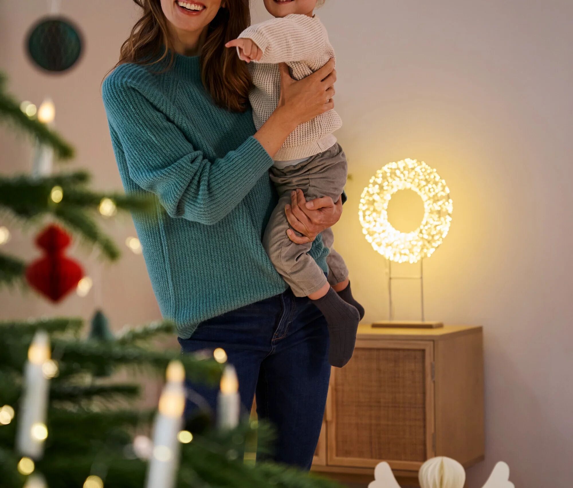 Tchibo - LED-Papier-Engel - creme