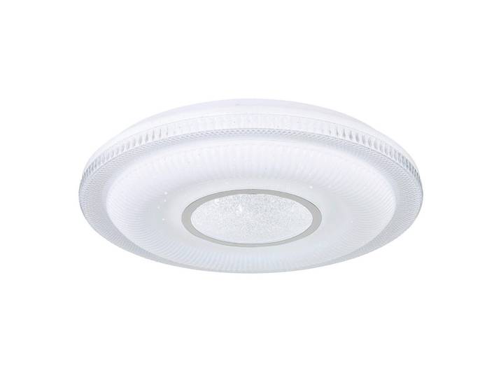 Globo Led-Deckenleuchte Tuya, Metall, Kunststoff, Glas, rund, 8.8 cm, CE, Smartphone-Steuerung, Farbtemperaturwechsler, Sternenhimmel, Lampen & Leuchten, Innenbeleuchtung, Smart-Home-Lampen, Smart Home Deckenleuchten