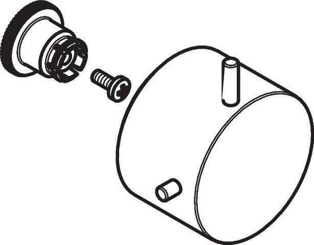 Hansgrohe Griff Axor Starck Quattro chrom , 10993000 10993000
