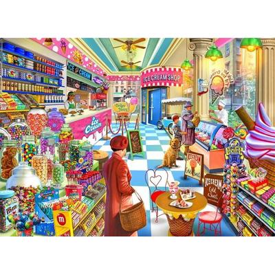 Brain Tree - Cream & Ice 1000 Pieces Jigsaw Puzzle for Adults