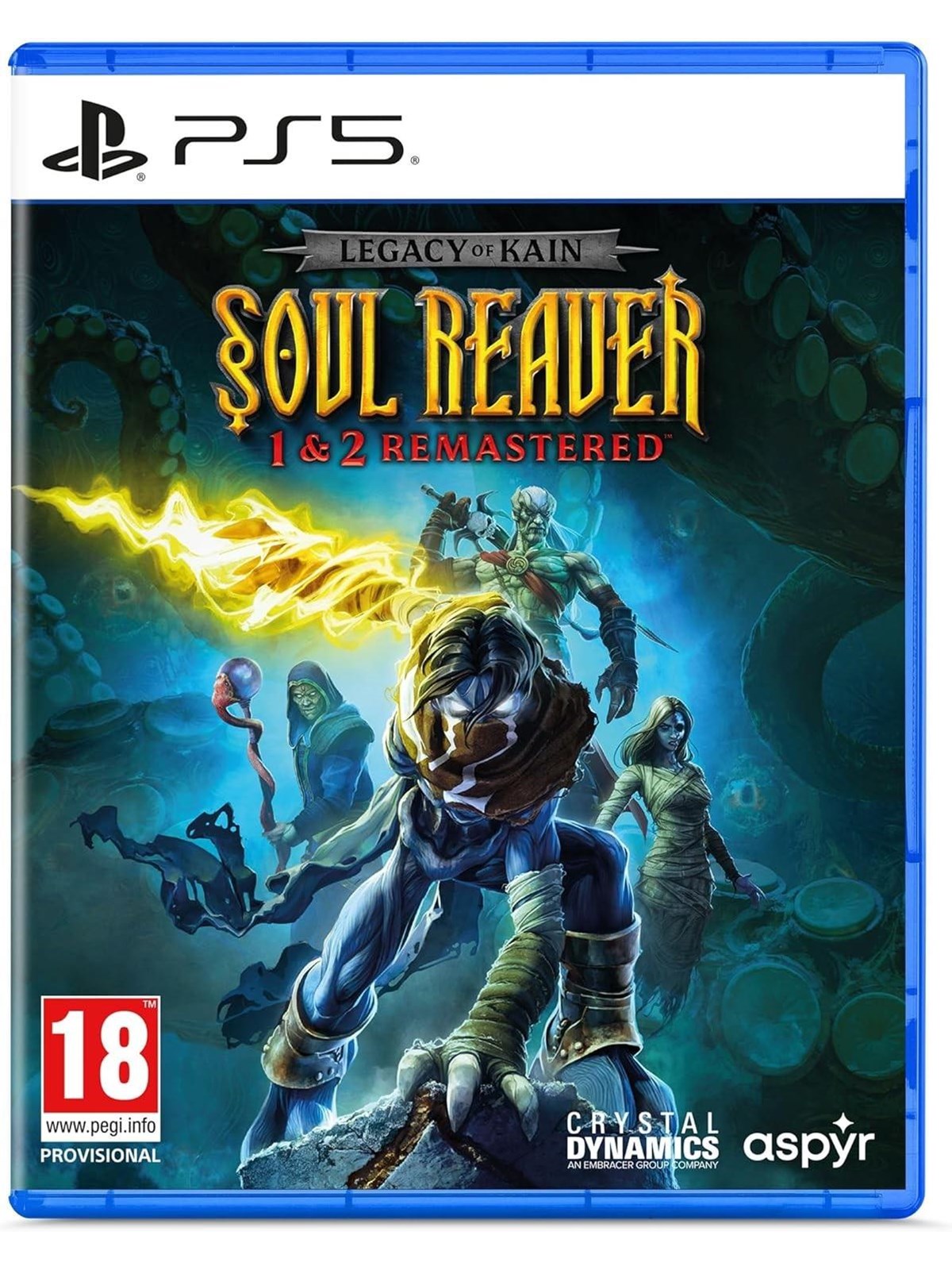 Legacy of Kain: Soul Reaver 1 & 2 Remastered - Sony PlayStation 5 - Action/Abenteuer - PEGI 18