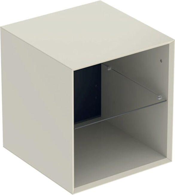Geberit Élément latéral One 45x49,2x47cm, sable-gris/laqué brillant (505079004)
