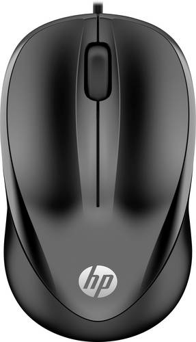 HP 1000 Maus USB Optisch Schwarz 3 Tasten 1200 dpi