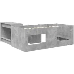 vidaXL, Bett, Bettgestell Schreibtisch Kombination (90 x 200 cm)