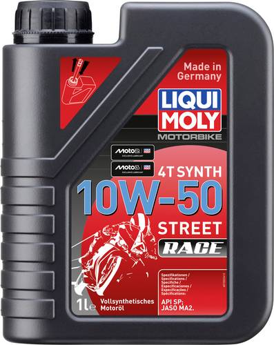 Liqui Moly Motorbike 4T Synth 10W-50 Street Race 1502 4-Takt-Motoröl 1l