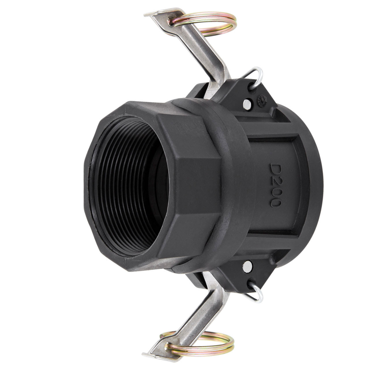 REKUBIK IBC Adapter 2" Camlock Dose - 2" Innengewinde Grundadapter Reduzierung Typ-D 2