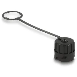 Schutzkappe für Delock RJ45 Stecker 67049 IP68 staub- und wasserdicht schwarz