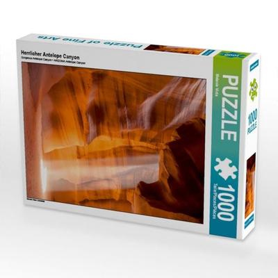 CALVENDO Puzzle Herrlicher Antelope Canyon | 1000 Teile Lege-Größe 64x48cm Foto-Puzzle für glückliche Stunden