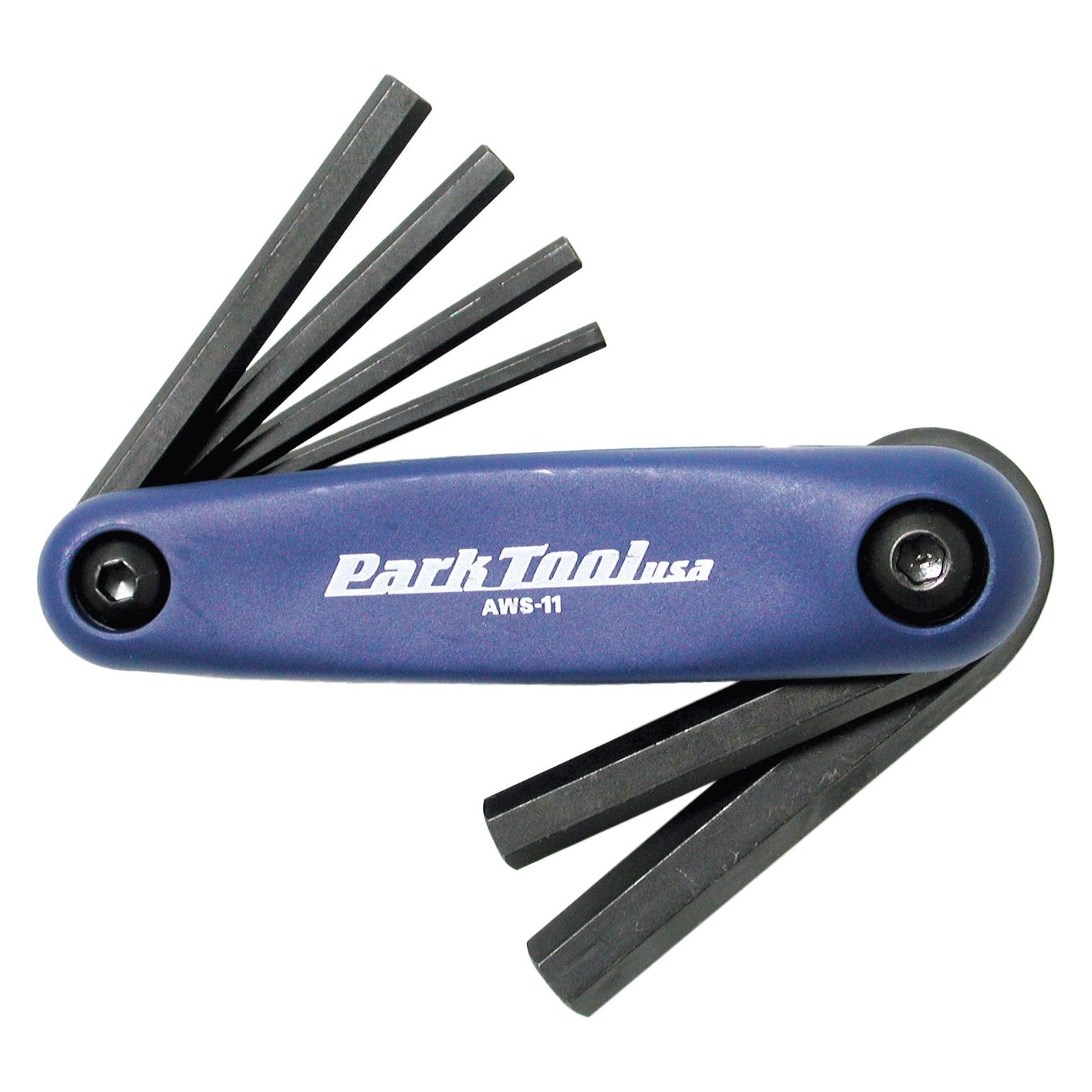 Park Tool Fold Up Hex Wrench Set AWS-11 (AWS-11)