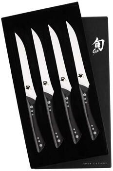 Shun DMS0430 Shima 4 Piece Steak Knife Set