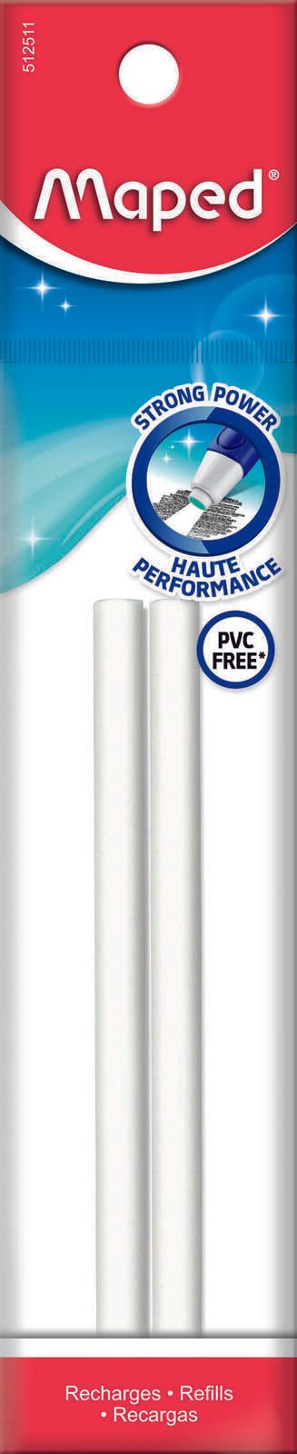 maped Radiergummis für Radierstift weiß 512511