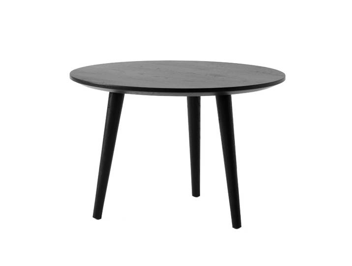 &Tradition In Between Couchtisch SK14 Ø60cm Black lacquered oak