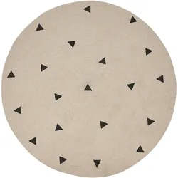 KURZFLOR-TEPPICH Beige 140 cm Durg
