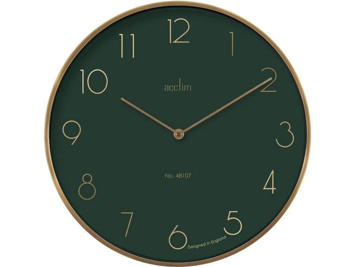 Wanduhr ACCTIM Wanduhr Acctim , gold (goldfarben), B:35cm H:35cm T:4cm, Wanduhren, Wanduhr