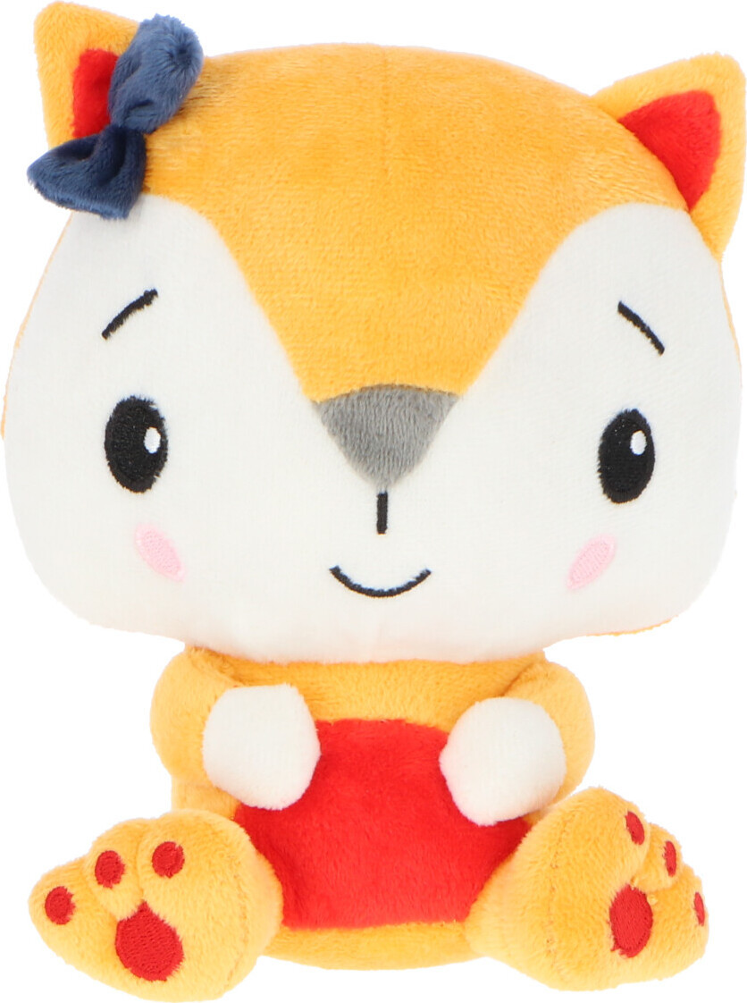 Fisher-Price Zachte pluche knuffel vos voor baby's