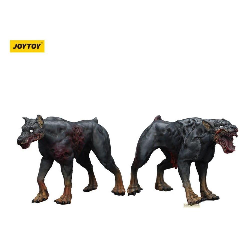 Joy Toy Zombie Dark Source Actionfiguren 2er-Pack Police Dogs 8 cm (59426233)