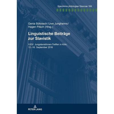 Linguistische Beiträge zur Slavistik, Taschenbuch von , Peter Lang GmbH, Internationaler Verlag der Wissenschaften, 978-3-631-79575-0
