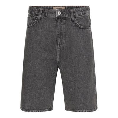 Bermudas BLEND "Bermudas BHBreeze Loose Fit", Herren, Gr. S, N-Gr, grau (denim grau), Obermaterial: 100% Baumwolle CO., Hosen Bermudas