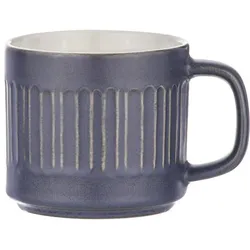 Ladelle Keramik Kaffeebecher mit Henkel CARVE - 350 ml