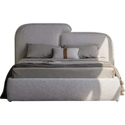 Polsterbett HOME AFFAIRE "Mondgeflüster", beige (beige, beige, beige), B:180cm, Betten, Polsterbett