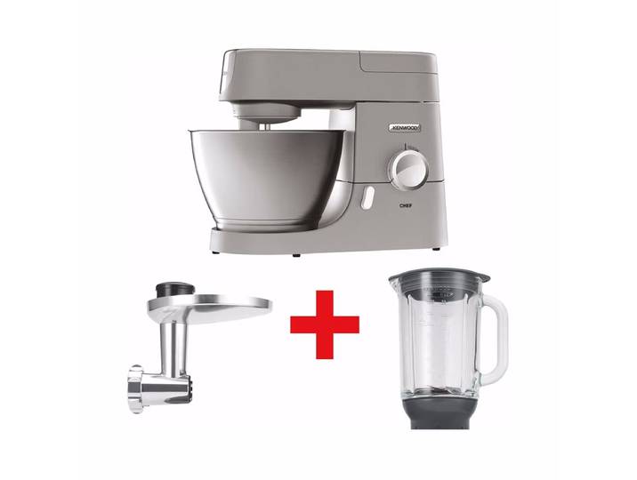 Kenwood Chef Multipack KVC3170S Küchenmaschinen Set – grau