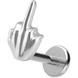 Titan Labret mit Push Fit MITTELFINGER