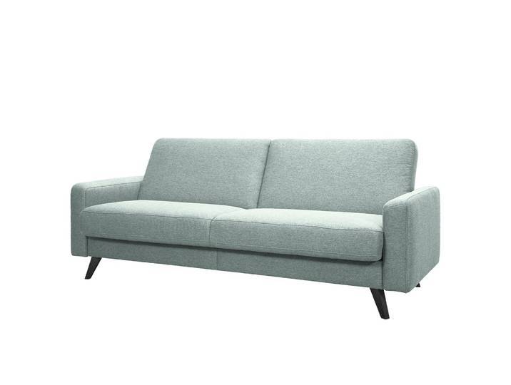 Schlafsofa Helper Grau Webstoff Cavo 222 x 89 x 93cm Modern