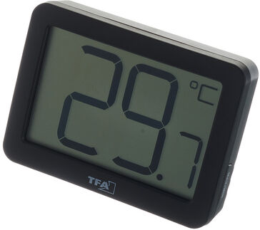 TFA Digital Thermometer BK Schwarz