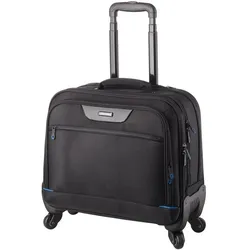 kaiserkraft Business-Laptop-Trolley, Koffer, Schwarz