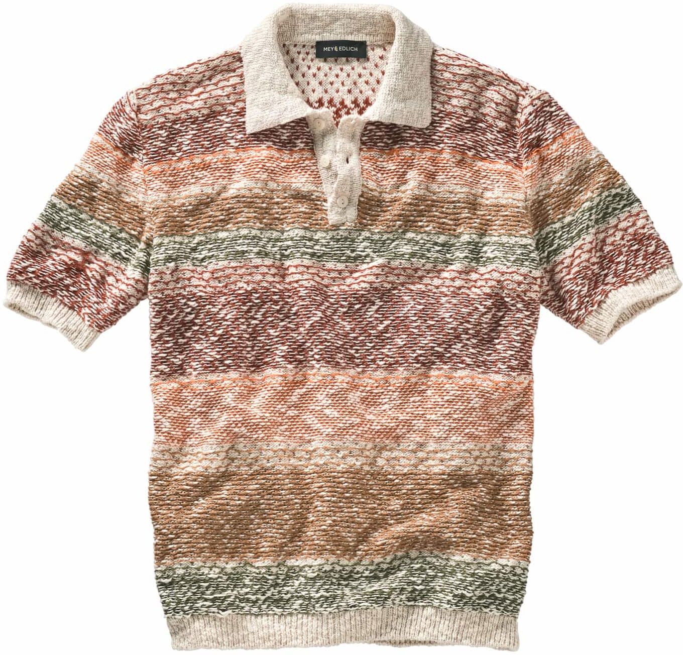 Mey & Edlich Erdschichten-Polo Braun 56