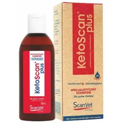 SCANVET Ketoscan plus 100ml (Ketoconazol+Chlorhexysin)