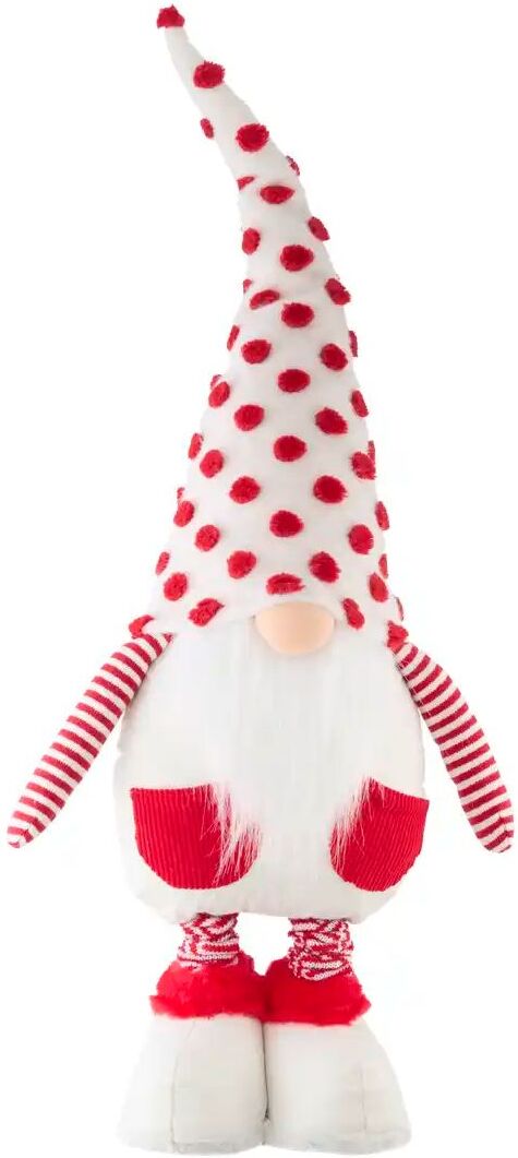 HOME STORY Weihnachtswichtel   ¦ rot ¦ Polyester,Kunststoff,Eisen ¦ Maße (cm):