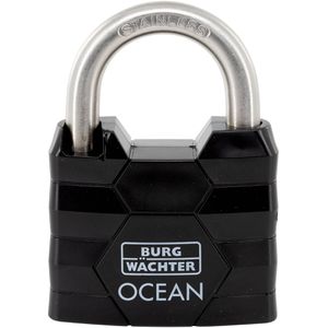Burg-Wächter Vorhängeschloss Ocean 490 Ni, 54mm, mit 2 Schlüsseln, wetterfest