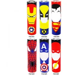 Heroes Serie by Garry Mead 18650er Akku Wraps Hero2