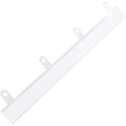 100 SPRINTIS Heftstreifen transparent, selbstklebend für 4-Ring-Mechanik, Abheftstreifen 100 Stück, 25 x 280 mm, für Büro, Schule und Archivierung, Hart-PVC