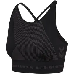hummel hmlUNITY Seamless Sport-BH Damen 2033 - blackened pearl XS