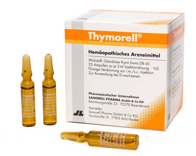 Sanorell Pharma GmbH THYMORELL Injektionslösung Injektionslösung 25X2 ml 10794923