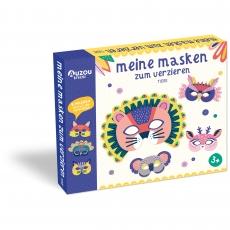 Auzou Meine Masken zum Verzieren - Tiere - deutsch 291312