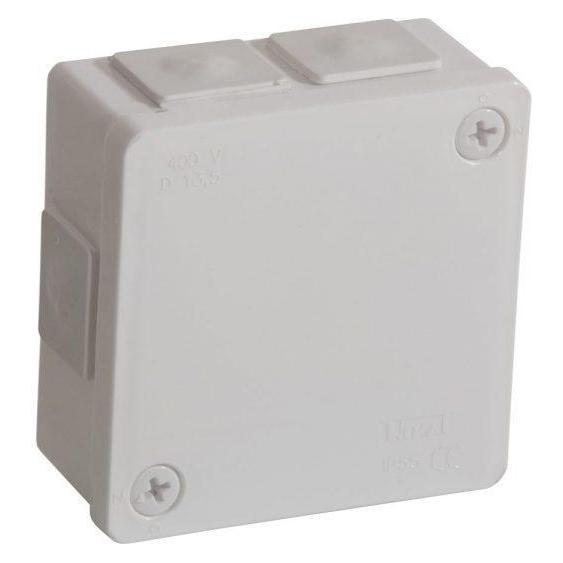 Viplast Puszka elektroinstalacyjna natynkowa VP-22 BIAŁA IP55 86x86x40mm 022-01 (VIPLAST)