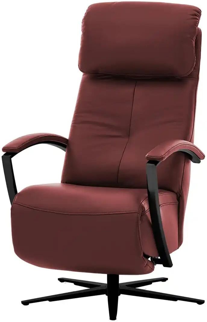 Hukla Relaxsessel Leder Pierre ¦ rot