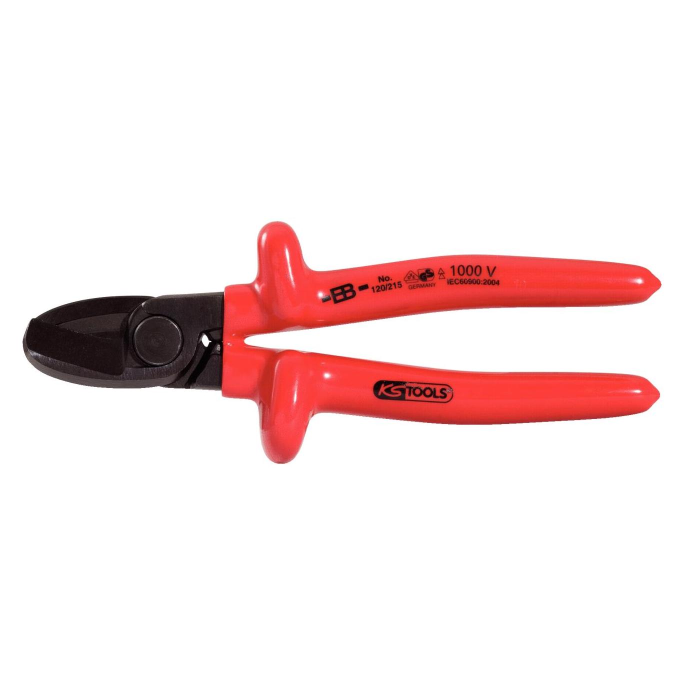 KS Tools 1000V Einhand-Kabelschneider (215 mm) (117.1259)