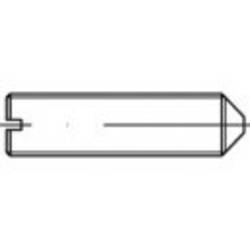 TOOLCRAFT TO-5448165 Gewindestift M3 6 mm Messing 100 St.