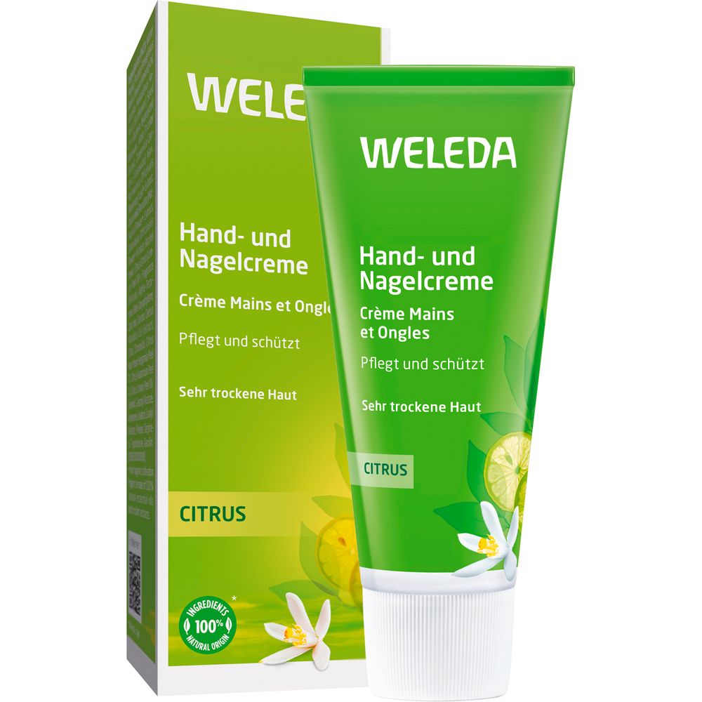 Weleda Citrus Hand- und Nagelcreme 50 ml Creme