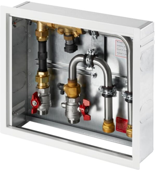 Raccordement OV Boîtier de sol pour chauffage de surface Raccordement inférieur ; Oventrop (1022669)